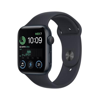 Montre connect&eacute;e APPLE WATCH SE 44MM Alu/Minuit
