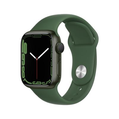 Apple Watch Series 7 41 mm OLED Vert GPS (satellite)