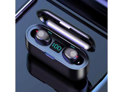 SHOP STORY &Eacute;couteurs sans fil avec power bank - noir 1018-1152