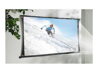 GENERIQUE Ecran de projection pliable ''cin&eacute;ma'' 305 cm / 120''