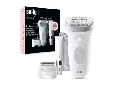 BRAUN  &Eacute;pilateur Silk-&eacute;pil 7 avec t&ecirc;te de rasoir