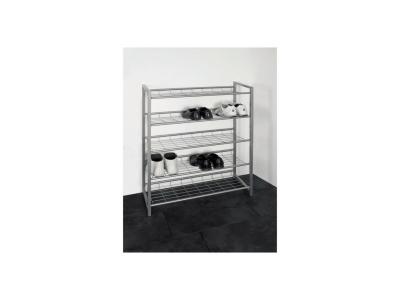Haku M&ouml;bel 38728 &Eacute;tag&egrave;re pour Chaussures Aluminium 30 x 80 x 106 cm