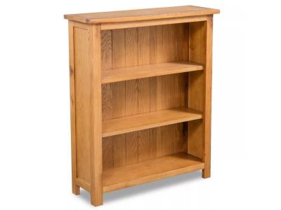 Etag&egrave;re armoire meuble design biblioth&egrave;que 82cm bois de ch&ecirc;ne massif 2702020/2
