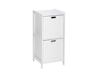 WENKO Etag&egrave;re de salle de bain bord de mer olso - l. 36 x h. 76 cm - blanc