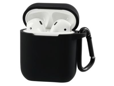 HAMA Etui de protection pour boitier d'AirPods Apple, noir