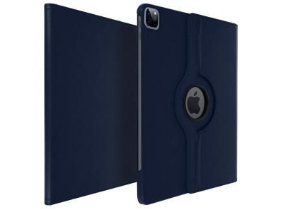 AVIZAR Etui pour iPad Pro 12.9 2021 2020 et 2018 Housse Int&eacute;grale Support Rotatif 360&deg; Bleu
