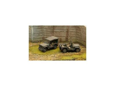 ITALERI Maquette  Jeep Willy pack : inclut 2 v&eacute;hicules &agrave; clipser (snap