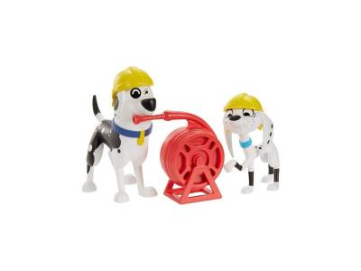 MATTEL Disney 101 Dalmatian Streetset de jeu - Caserne de pompiers 3 pi&egrave;ces 
