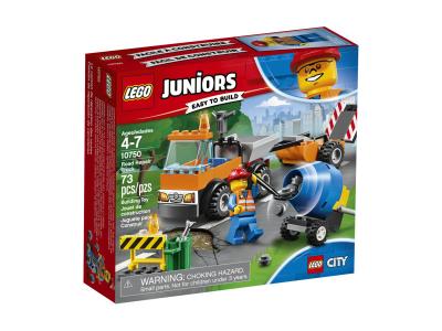 LEGO&reg; Juniors City 10750 Le camion de r&eacute;paration des routes