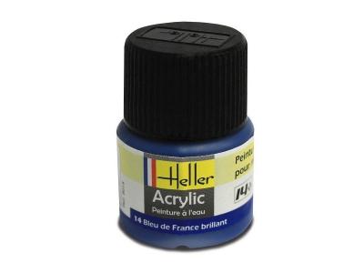 HELLER Peinture Acrylique Bleu De France Brillant 9014 