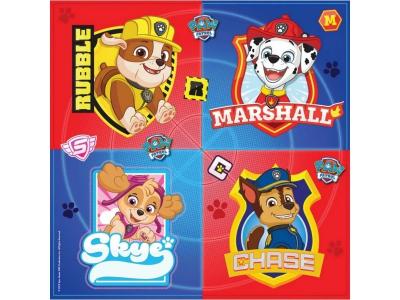 AMSCAN Nickelodeon serviettes de table Paw Patrol 33 cm 16 pi&egrave;ces multicolore