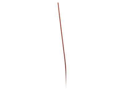 ZENITECH -1m gaine thermo r&eacute;tractable &Oslash;2,4/1,2 Rouge - 