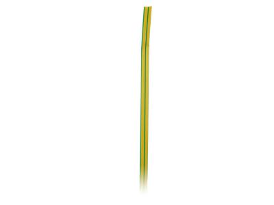 ZENITECH Gaine thermor&eacute;tractable vert / jaune, L.1 m, Diam.6.4 mm, 