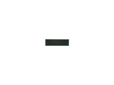 LOGILINK LogiLight 48,3&nbsp;cm (19&nbsp;"") Blind Panel 4HE ferm&eacute; Noir