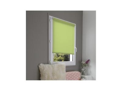 Store Enrouleur Tamisant Uni Sans percer - 32 x 170cm-Vert foug&egrave;re