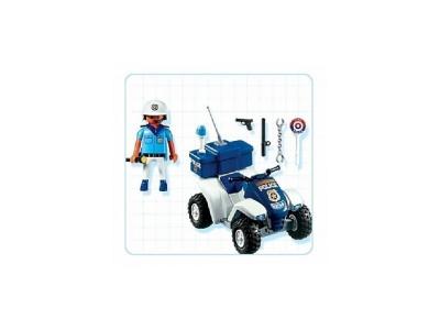 Playmobil City Action 3655 - Policier / Quad