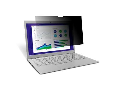 3M  Filtre de confidentialit&eacute; pour ordinateur portable &agrave; &eacute;cran panoramique edge-to-edge 12,5 - Neuf