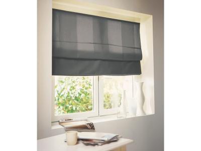 Madecostore - Store bateau tamisant dolpo - gamme Must - Gris anthracite - L45 x H250cm