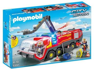 5337 V&eacute;hicule pompier a&eacute;roportuaire - Playmobil