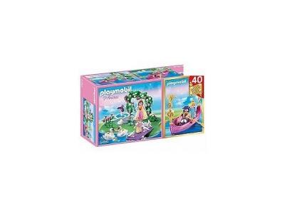 Playmobil 5456 : Compact Set anniversaire : &Icirc;lot des princesses et gondole