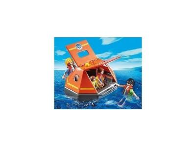 PLAYMOBIL 5545 Naufrag&eacute;s avec Radeau de Survie