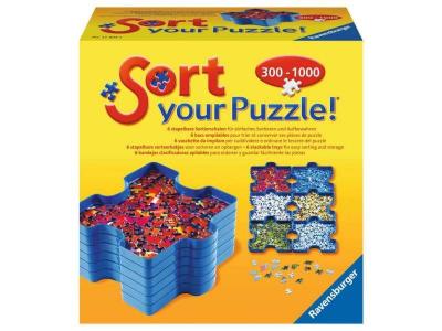 RAVENSBURGER 6 bo&icirc;tes de tri : sort your puzzle