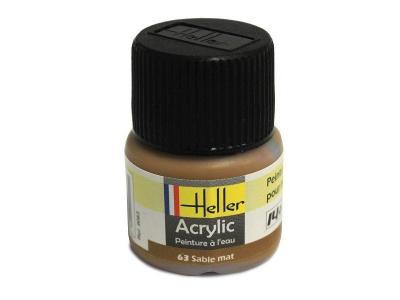 HELLER Peinture Acrylique Sable Mat 9063 