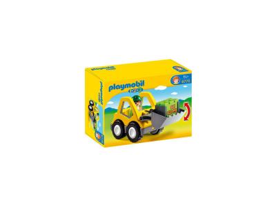 Playmobil 1.2.3 6775 Chargeur et Ouvrier