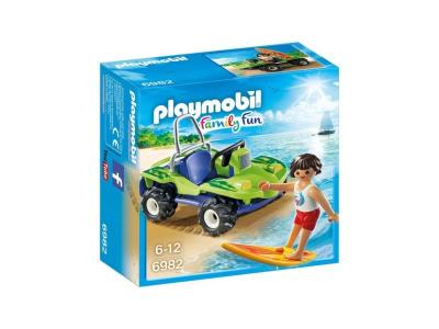 Playmobil 6982 - Surfer Et Buggy