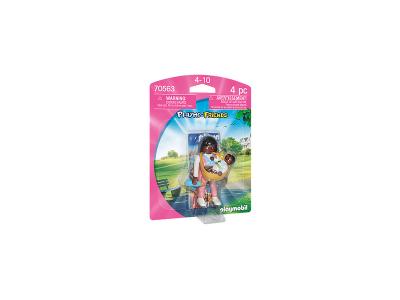Playmobil 70563 Mom With Baby Carrier Multicolore