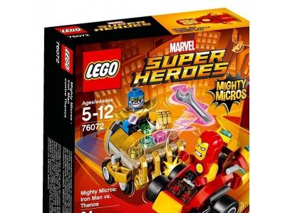 LEGO Marvel 76072 Mighty Micros : Iron Man contre Thanos 