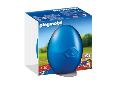 Playmobil 9210 Sports & Action Oeuf : Joueurs de Basket-ball avec panier