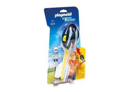 PLAYMOBIL 9374 - Sports & Action - Pilote et fus&eacute;e des airs