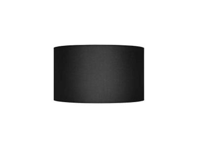 TOSEL Cylindrique 30 - abat-jour cylindrique tissu noir 59068