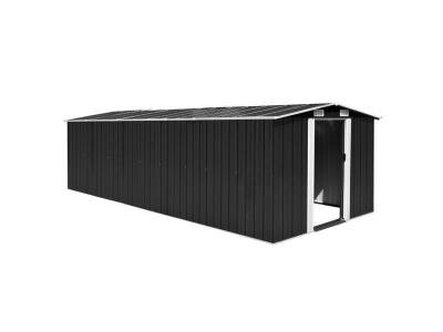 HELLOSHOP 26 Abri de jardin 257x580 cm - Anthracite