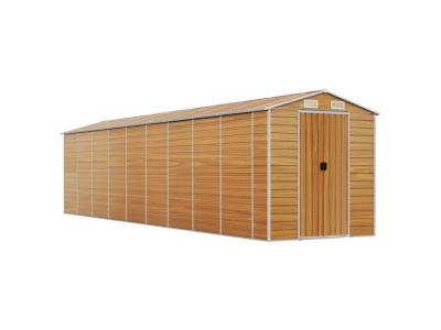 HELLOSHOP26 Abri de jardin multifonction 02_0022296 - Marron clair