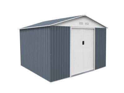 GARDIUN  Bristol Abri de jardin m&eacute;tallique Gris fonc&eacute; 7,74 m&sup2;
