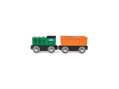 HAPE  E3718 Diesel Freight Railway - Wooden Train Track Accessories