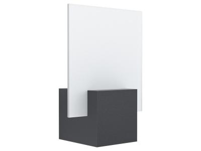 EGLO Adamello applique murale led int&eacute;gr&eacute;e noir ip44