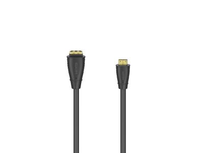 HAMA Adaptateur c&acirc;ble hdmi, (mini) f. M&acirc;le type-c - f. Fem. Type-a, dor&eacute;