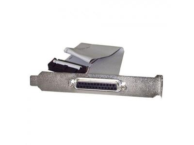 STARTECH.COM Startech Db25 To Idc 25 Pin Header Slot Plate Argent&eacute;