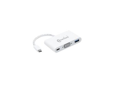 CONNECTLAND  AD-USB-C-to-VGA-A-C-Box Adaptateur USB Type-C