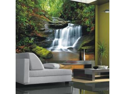 AG Waterfall, Photo Murale, 360x254 Cm, 4 Parts - Enfants