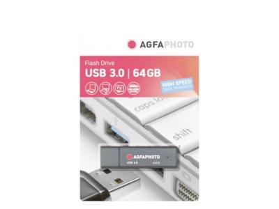 AGFAPHOTO Agfa Photo Usb 3.0 64gb Pendrive Noir