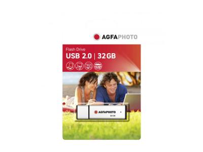 AGFAPHOTO  USB Flash Drive 2.0 - cl&eacute; USB - 32 Go
