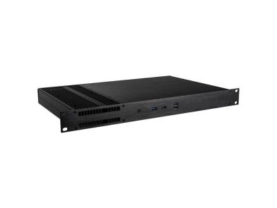 AKASA  compatible Galileo TU3 Thin-Mini-ITX 1U Geh&auml;use, OEM - schwarz