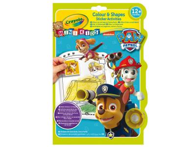 CRAYOLA  - Album de coloriage avec autocollants Pat'Patrouille 81-1373