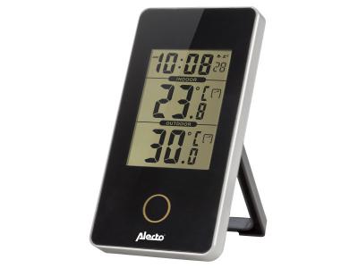 ALECTO  WS-150 - Station m&eacute;t&eacute;o avec capteur ext&eacute;rieur, noir
