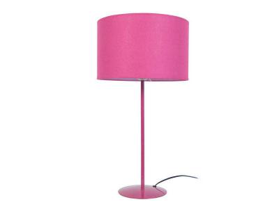 TOSEL Alfena rond lampe a poser 30x30x58 cm - rose 60502