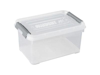 ALLIBERT CURVER   HANDY PLUS  6L CLIPS GRIS, Rangement, Transparent, 29,4 x 19,4 x 15 cm